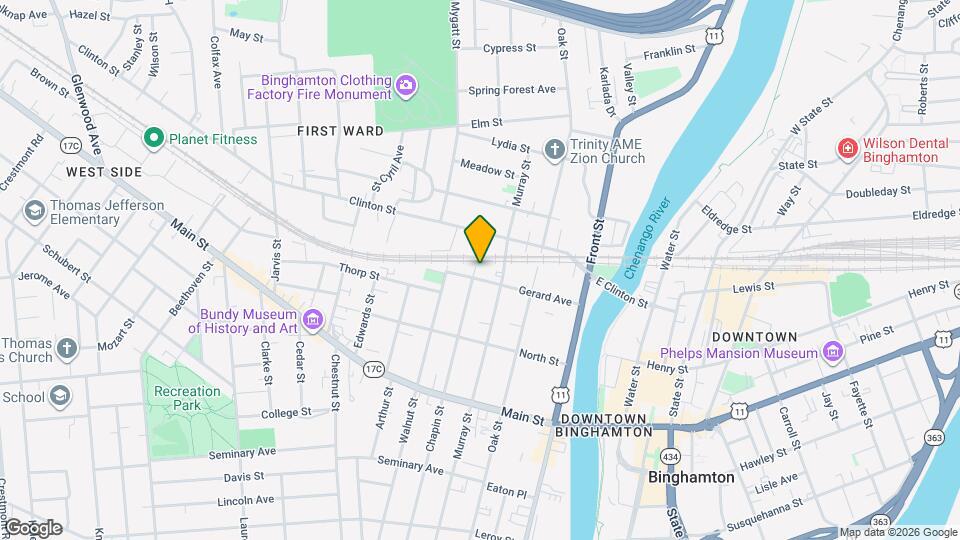 198 Chapin St Map and Location Details