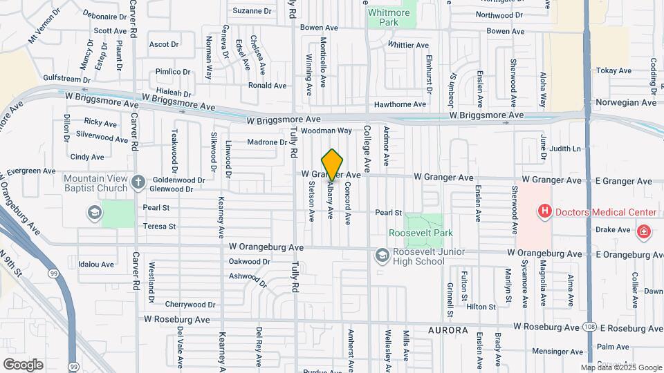 1526 Albany Ave Map and Location Details