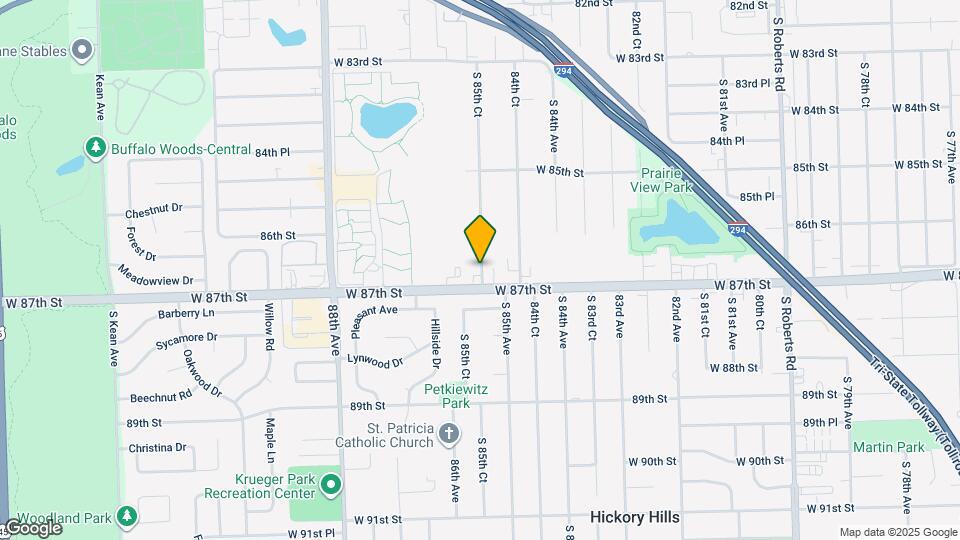 8654 S 85th Ct Map and Location Details