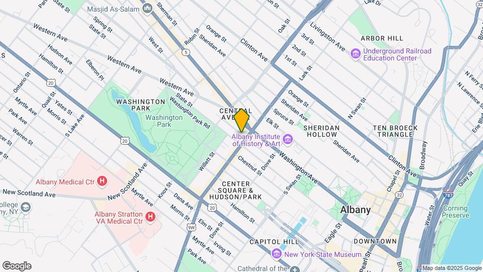 56 Spring St, Unit Garden Apartment Map and Location Details