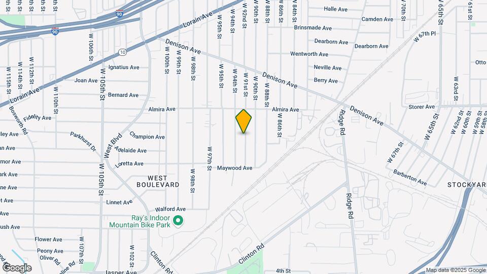3436 W 91st St Map and Location Details