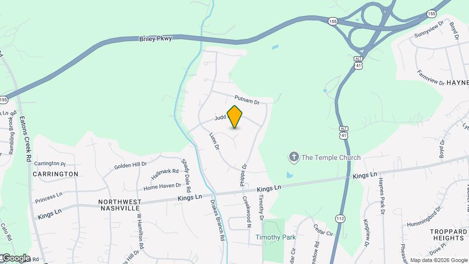 204 Hodge Cir Map and Location Details