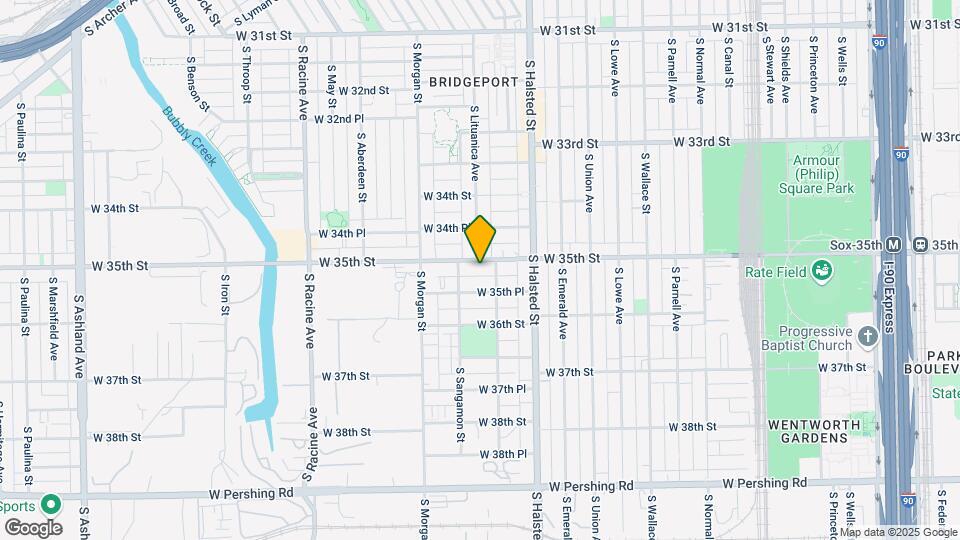 917 W 35th St, Unit 1R Mapa y Detalles de la Ubicación