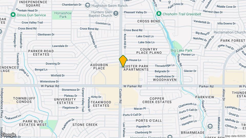 Custer Park Mapa y Detalles de la Ubicación