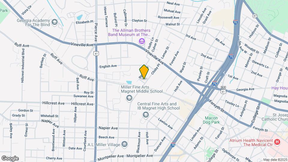2115 Hazelhurst Map and Location Details