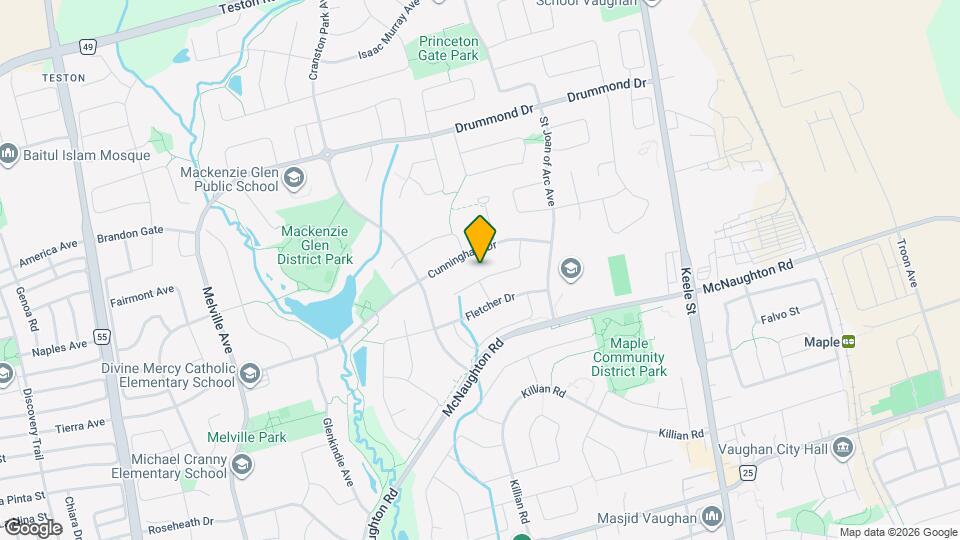 70 Robertson Close Map and Location Details