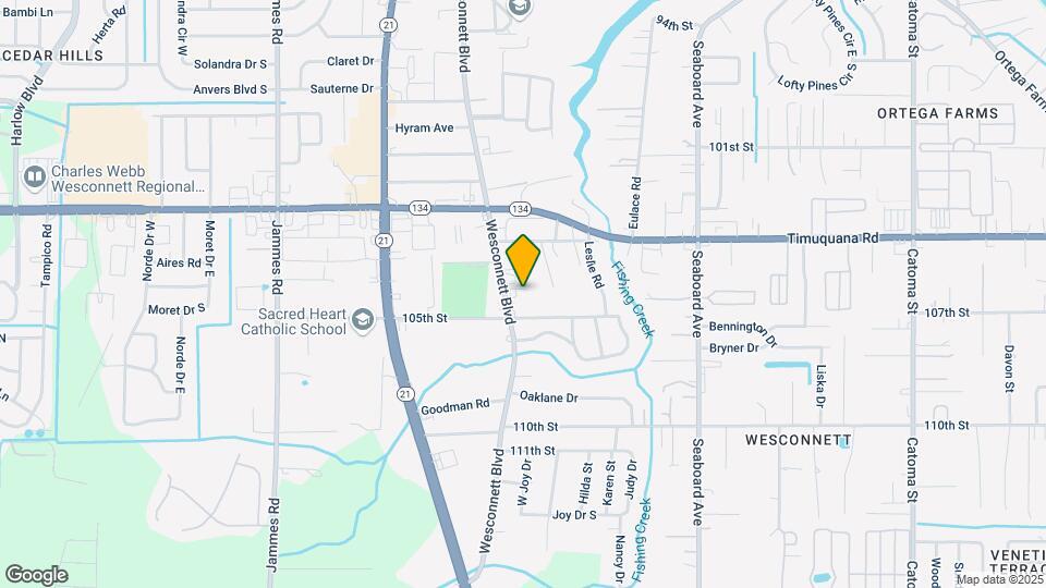 5615 Wesconnett Blvd Map and Location Details