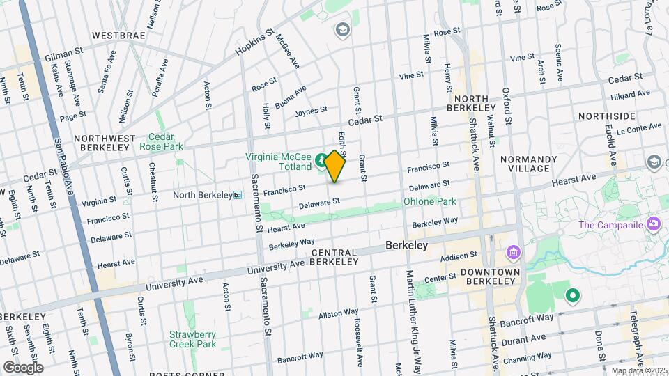 1704 Francisco St Map and Location Details