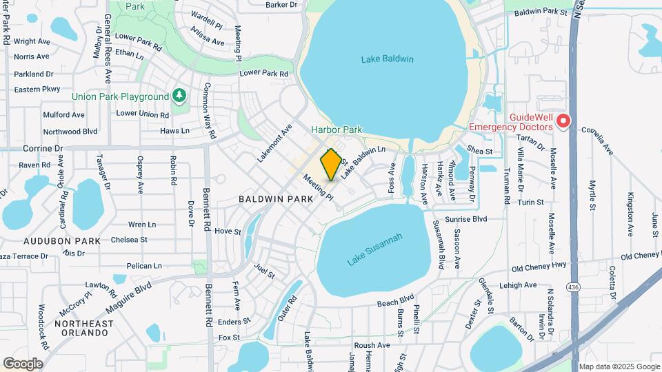1440 Lake Baldwin Ln Map and Location Details