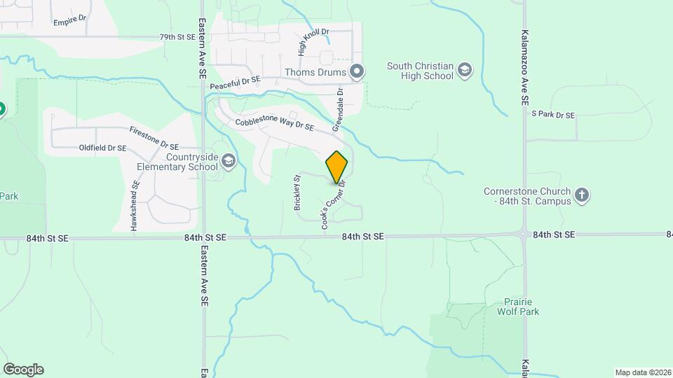 Cook's Crossing Mapa y Detalles de la Ubicación