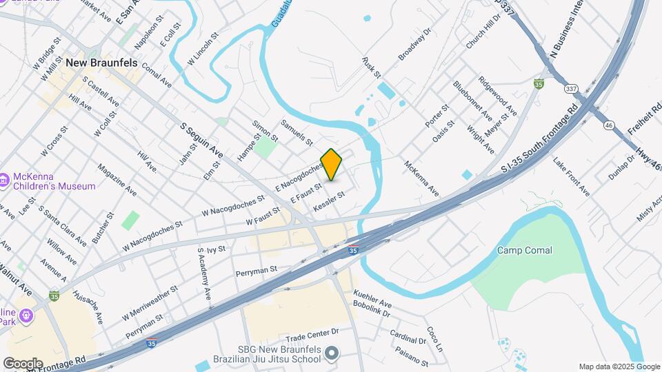 320 E Faust St Map and Location Details