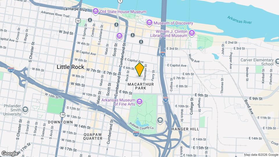 509 E 7th St, Unit Cottage 3 Mapa y Detalles de la Ubicación