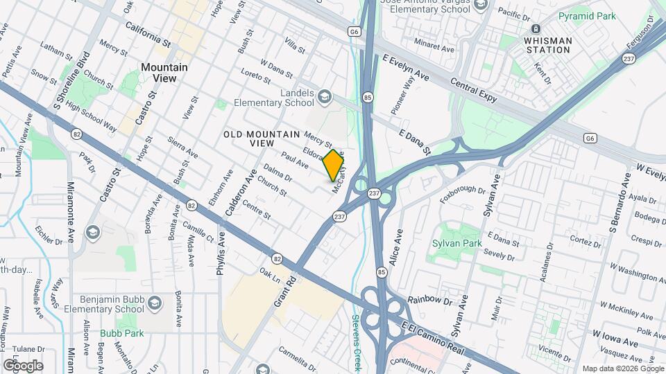 662 McCarty Ave Map and Location Details
