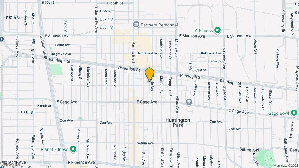 2671 Clarendon Ave Map and Location Details