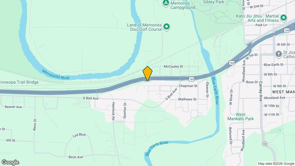 802 Le Hillier St, Unit 1 Map and Location Details