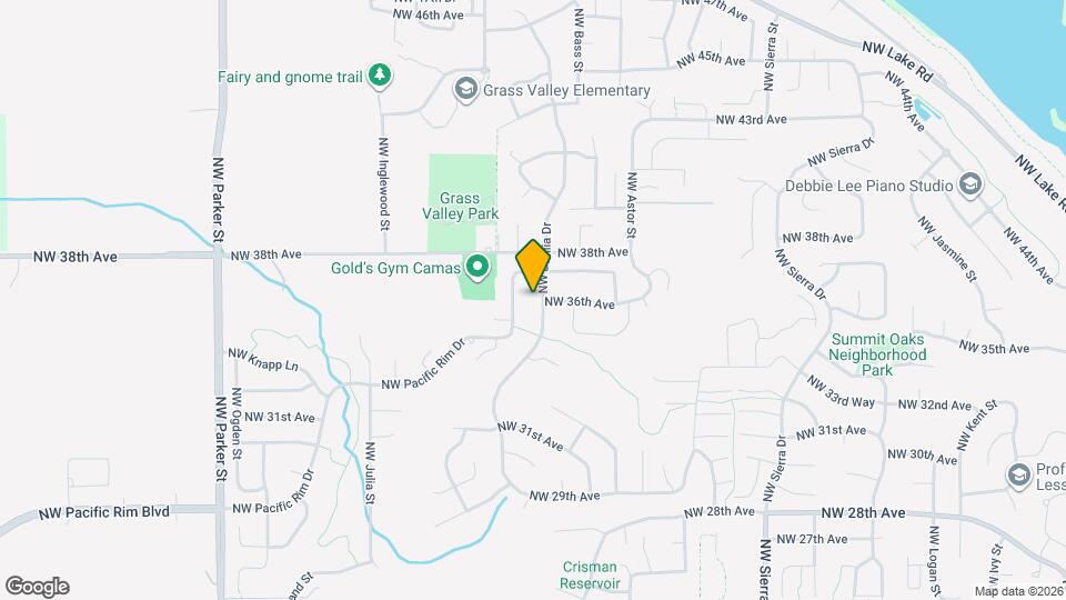 3521 NW Dahlia Dr Map and Location Details