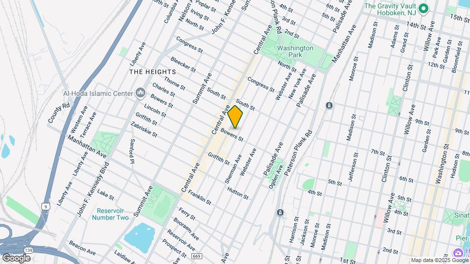 96 Bowers St Map and Location Details