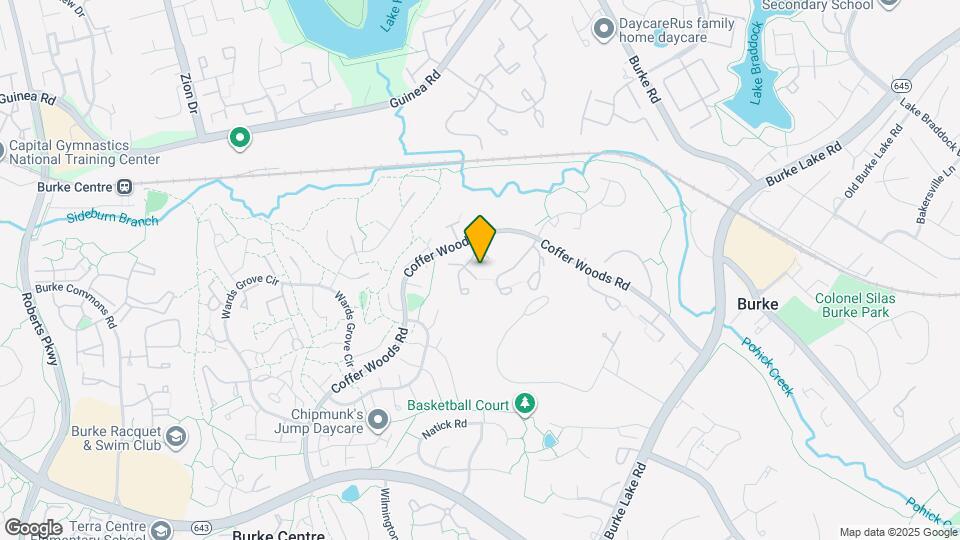 9804 Gabon Ct Map and Location Details