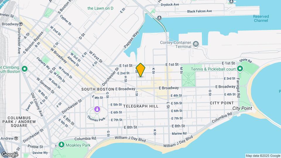 512 E 3rd St Map and Location Details