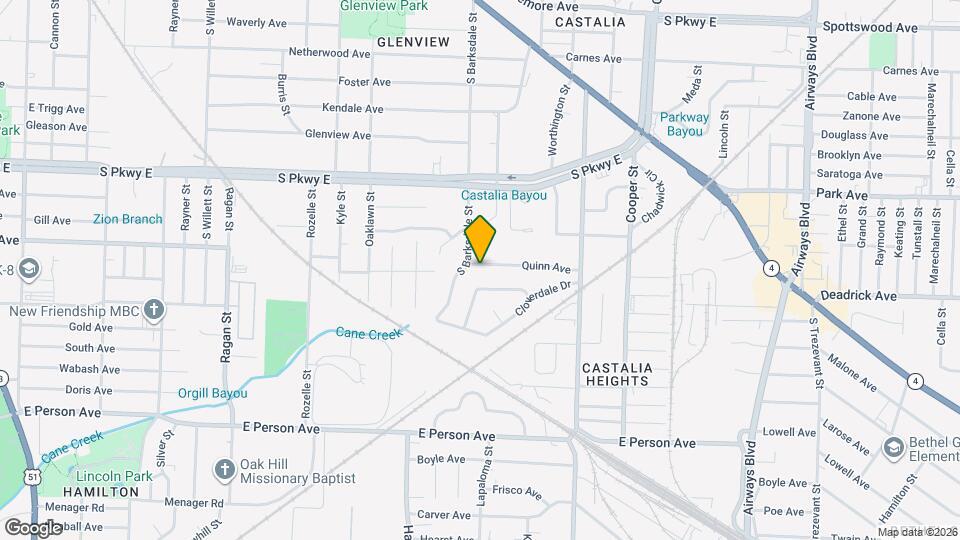 1911 Quinn Ave Map and Location Details