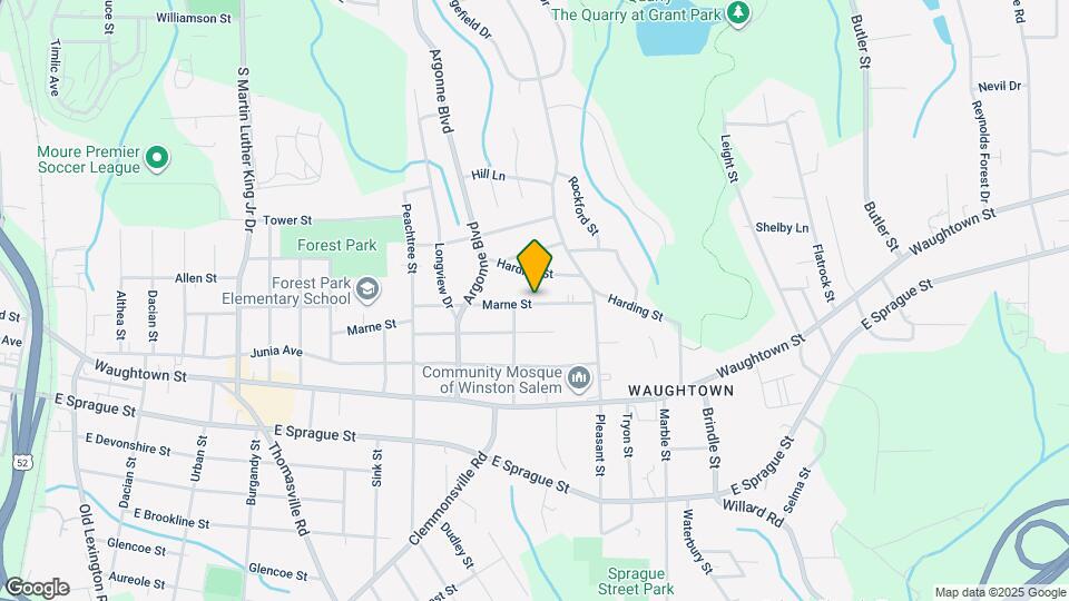 1423 Marne St Map and Location Details