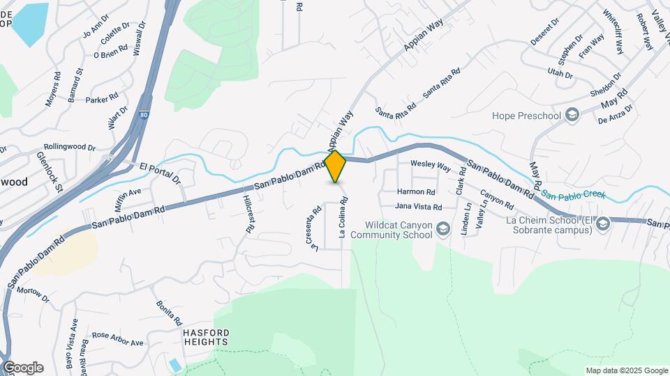 4033 La Colina Rd-Unit -In-Law Unit Map and Location Details