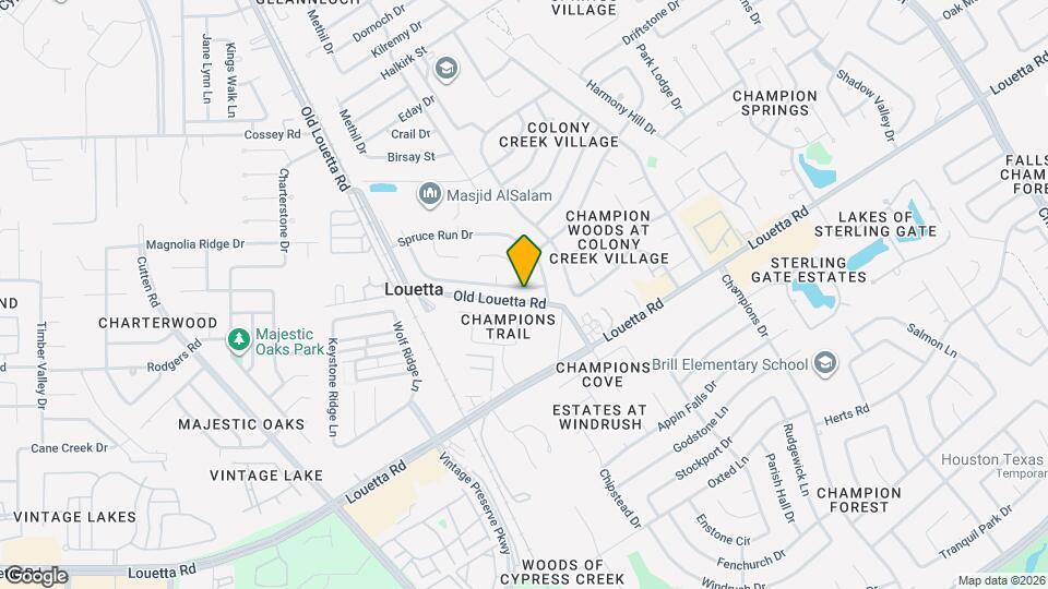 9615 Orangevale Dr Map and Location Details