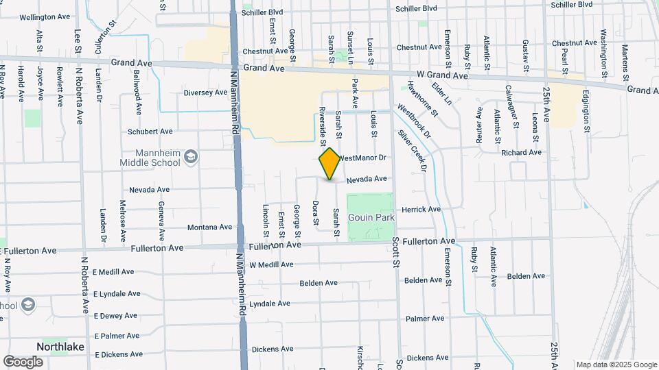 10131 Nevada Ave Map and Location Details
