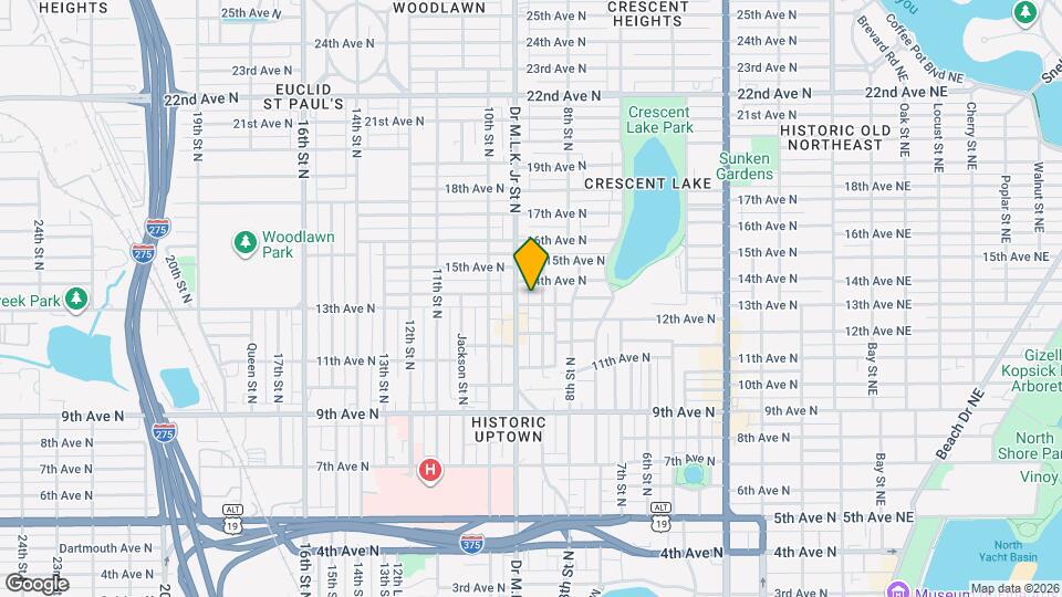 865 13th Ave N Map and Location Details