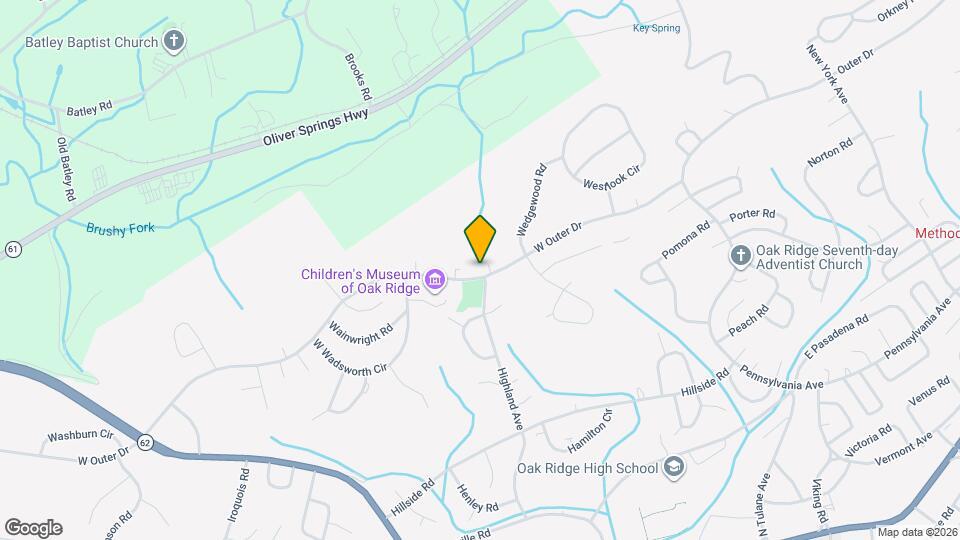 440 W Outer Dr Map and Location Details