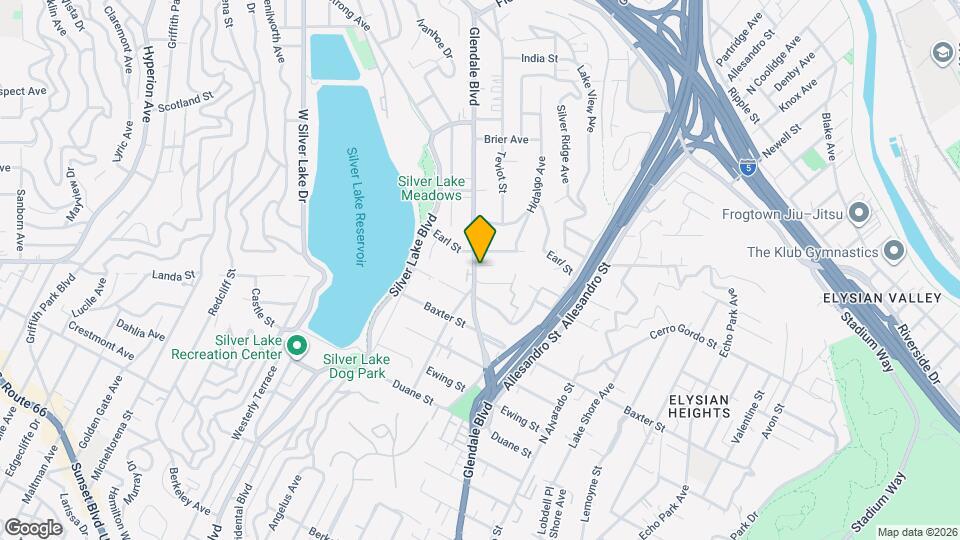 2230 1/2 Glendale Blvd Map and Location Details