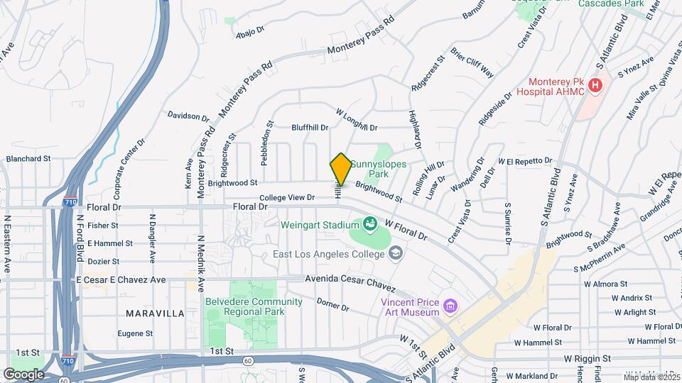 1761 College View Dr Map and Location Details
