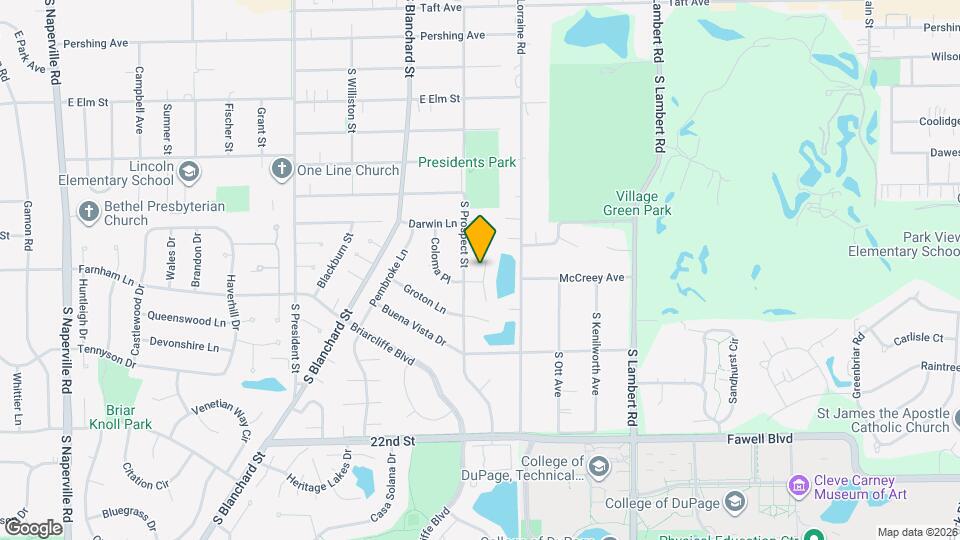 1538 Coloma Ct N Map and Location Details