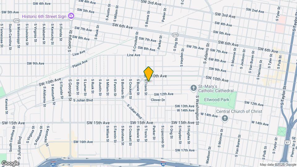 1506 SW 11th Ave Map and Location Details