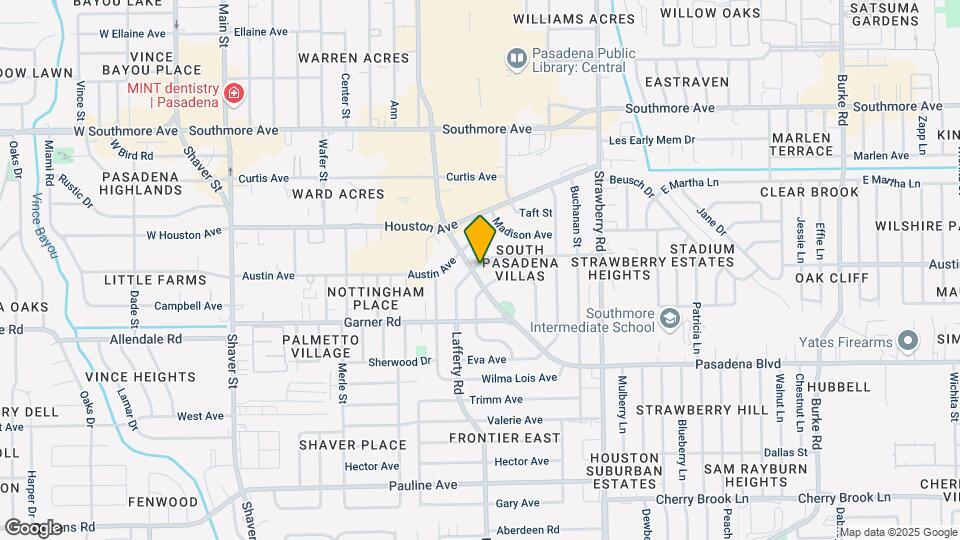 1731 Pasadena Blvd Map and Location Details