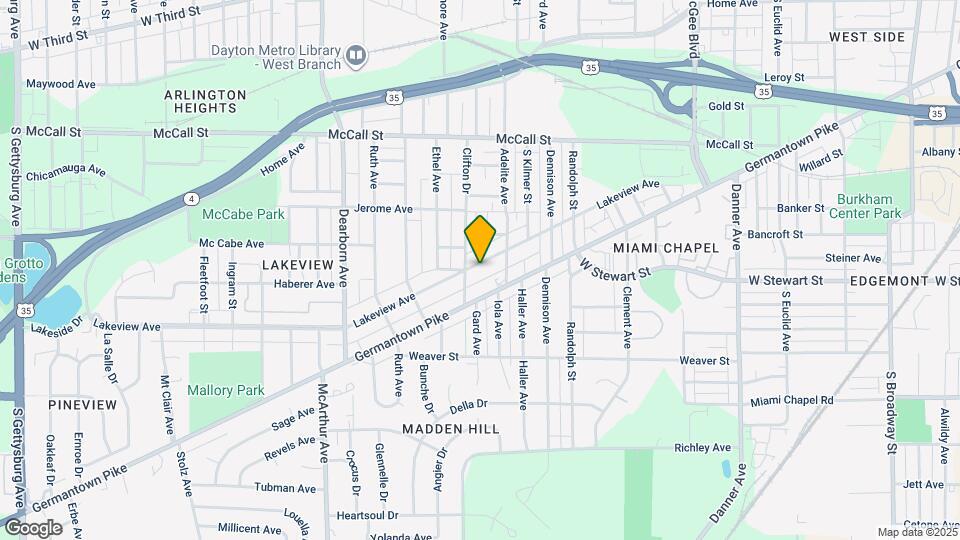 2332 Lakeview Ave Map and Location Details
