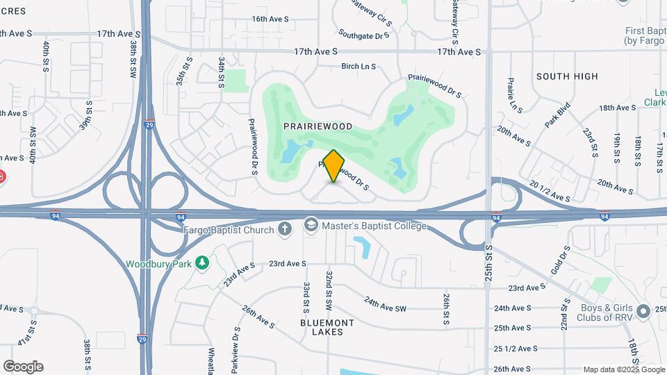 Prairiewood Meadows Map and Location Details