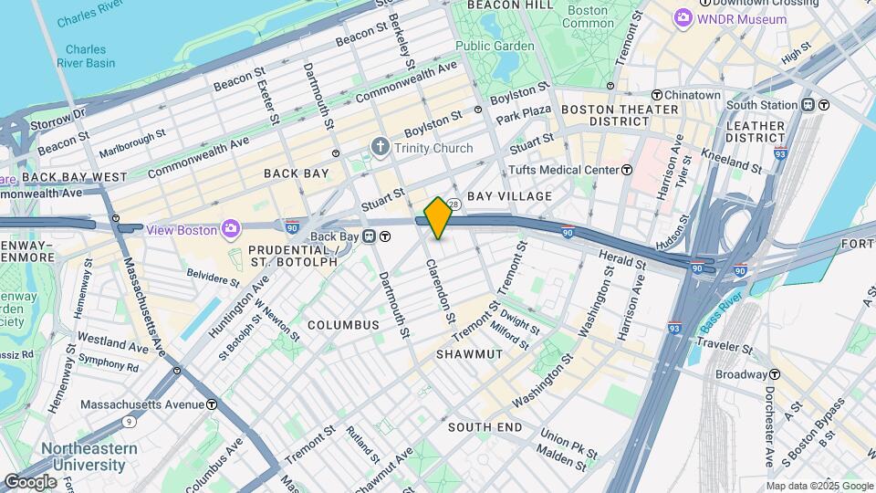 9 Cazenove St Mapa y Detalles de la Ubicación
