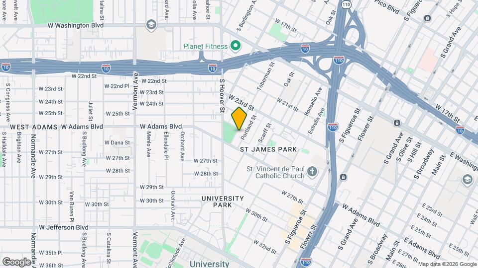 2510 Toberman St Map and Location Details