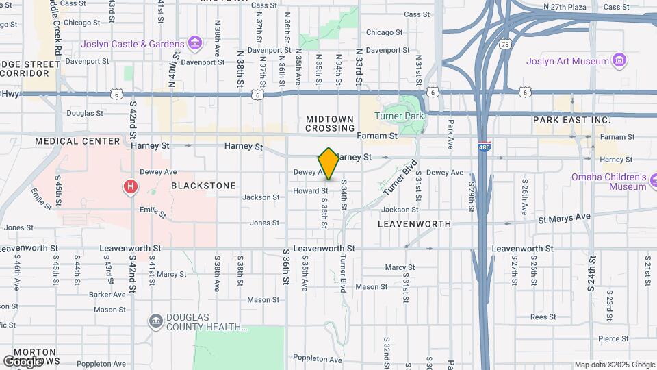 517 S 35th St Map and Location Details