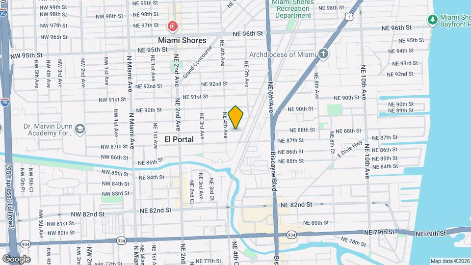 436 NE 88th St Map and Location Details