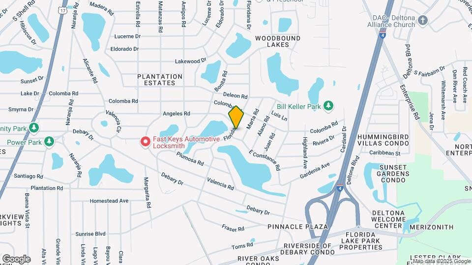 115 Floridana Rd Map and Location Details