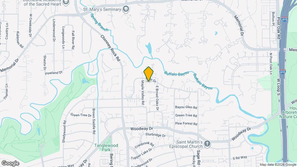 5527 Briar Dr Map and Location Details