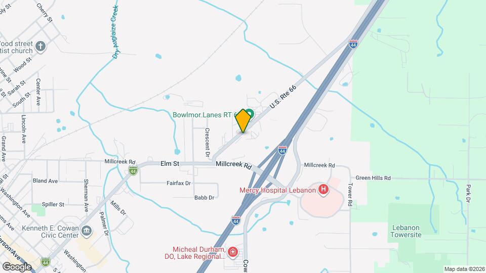 1308 U.S. Rte 66 Map and Location Details