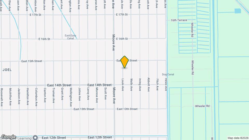 1414 Louis Ave Map and Location Details