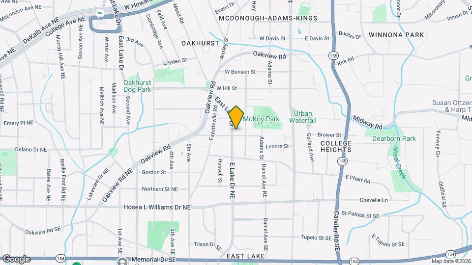 936 East Lake Dr Map and Location Details