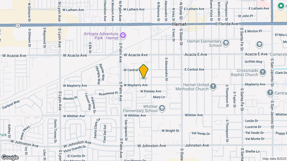 475 S Walnut St Map and Location Details