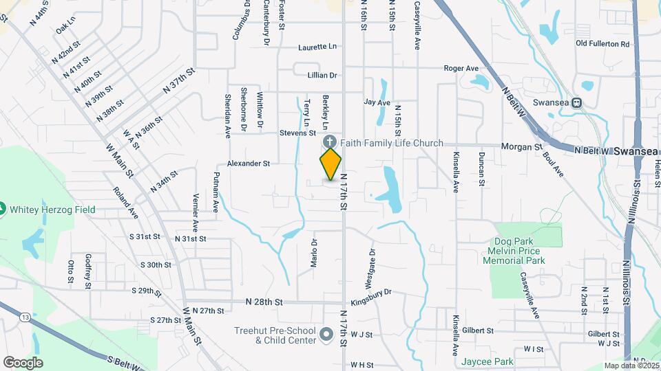 1704 Jamestown Rd Map and Location Details