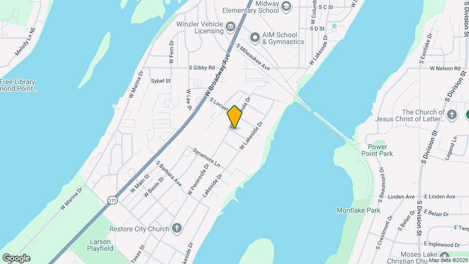 715 S Woodberry St Map and Location Details