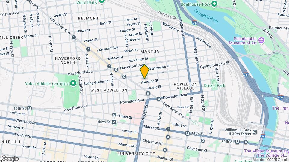 3827 Hamilton St, Unit 2 Map and Location Details